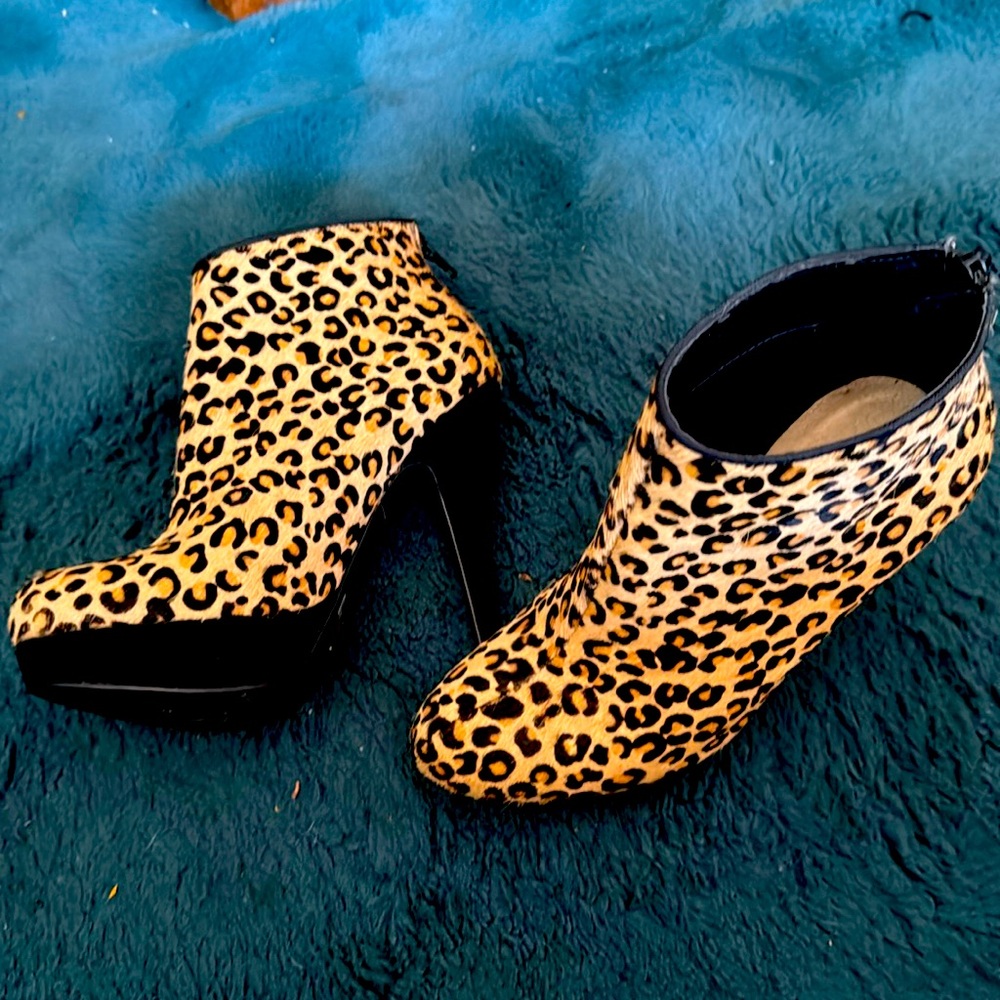 Aldo platform leather shoes